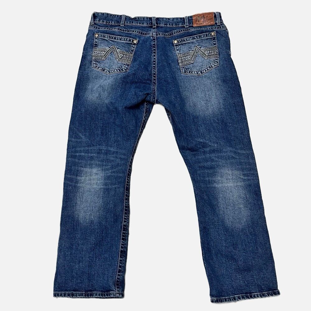 Wrangler Rock 47 Denim Slim Boot Jeans Size 42 X 32